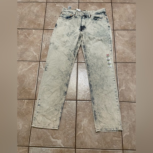 Levi's Other - Levi's 541 Acid Wash Athletic Taper MENS ZipFly Stretch DISTRESSED JEANS 31/32